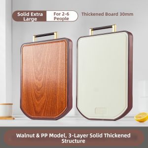 HAOGUANJIA | Antimicrobial Mouldproof Wooden Cutting Board
