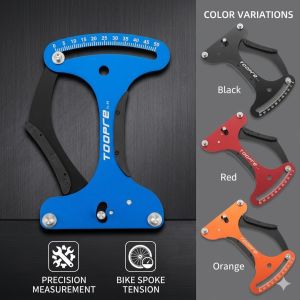 XMSJ | TOOPRE CNC Aluminum Alloy Bicycle Spoke Tension Meter Indicator Wheelset Builder Tool For MTB Road Bike Wheel Repair Measurement