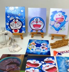 APOLITO (15X20 CM) HIASAN DINDING DORAEMON KARTUN WALL DECOR PAJANGAN DINDING POSTER KAYU DORAEMON