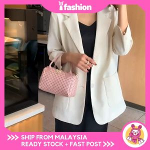 iFASHION 2125 READY STOCK Women Sling Bag Crossbody Shoulder Bucket Bags Beg Corak Beg Tangan Perempuan