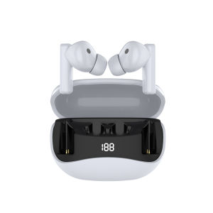 Mate60 HiFi Stereo Bluetooth Earbuds with ANC and ENC Mic Touch Control Waterproof Compact Design LED Power Display 200mAh