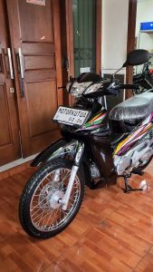 STRIPING STICKER LIS LES POLET honda karisma d 125 2003 2004 hitam full list body standar kualitas terbaik ter murah Mahkota Stiker