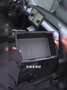 Tesla Model Y 2023 Under Seat Storage Box Organizer Tray Big Capacity Interior Storage Accessories Tesla Accessories
