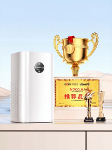 Indoor Air Purifier Household Formaldehyde Removal Odor Eliminator Pet Hair Absorber Negative Ion Smell Eliminator NOCCLILI 2024 Model