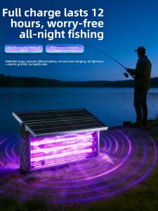 YUANMUXUAN | Outdoor Waterproof Solar-Powered High Power Pest Control Light