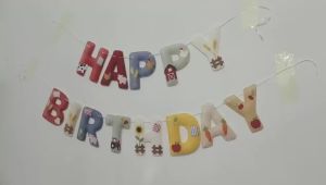 Biểu Ngữ Sinh Nhật Bằng Vải Nỉ 2D Hình Động Vật Trang Trại Màu Đỏ Thiết Kế Lợn Bò Dùng Trang Trí Tiệc Chào Đón Em Bé Dành Cho Bé Trai Bé Gái Trang Trí Nhà Nông Thôn Chuỗi Trang Trí Nhà Nông Thôn