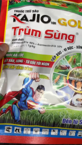 Kajio 1GR Gold Trùm Sùng | Thuốc rải gốc hạt xanh hỗ trợ kiểm soát sùng đất tuyến trùng sâu hại rễ trên mía khoai mì khoai lang ngô lúa cà phê hồ tiêu rau màu