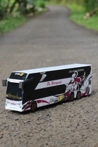 spesial miniatur bus jetbus3+ remot control RC viral telolet basuri full variasi hadiah untuk anak tercinta