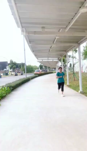 Setelan Senam Pendek 7/8 Yovis Sport / Setelan Olahraga Pendek Wanita.