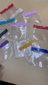 7Pcs/Pack Zippered Pill Pouch Transparent Ziplock Bags Packaging PVC Pouches For Storage Pill