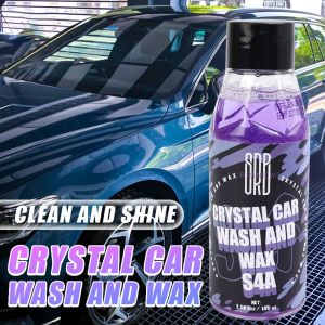 ตัวทำโฟมล้างรถ3ชิ้นตัวทำฟองคริสตัลสารทำความสะอาดโคลนทำให้นิ่มก่อนล้างสารละลายแชมพูขัดขจัดสิ่งปนเปื้อนอัตโนมัติ