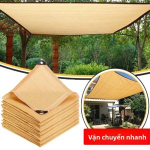 Lưới Che Nắng 75-80% Cho Vườn Nhà Kính Sân Cỏ Ngoài Trời Chống Tia UV Dễ Dàng Treo Che Phủ Cho Cây Trồng