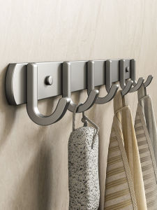 Wall Mounted Clothes Hook Entrance Door Back Strong Adhesive No Drilling Required Clothes Hanger Nordic Style Home Organizer