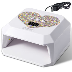 เครื่องอบเล็บยูวีแอลอีดีแบบมืออาชีพ สะดวกด้วยพอร์ตยูเอสบี สำหรับอบเจลยาทาเล็บ พร้อมตัวตั้งเวลาและเซ็นเซอร์อัตโนมัติ อุปกรณ์ทำเล็บ