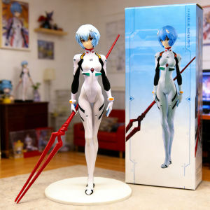 Bandai | 1-5pcs In stock 22CM Anime EVA Ayanami Rei Action Figures PVC Ornaments Model Toys brithday,christmas Gifts wholesale