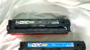 Hộp mực máy in 125A ( CB540A CB541A CB542A CB543A ) Có thể tái nạp-Dùng cho máy in HP Color LaserJet CP1215 1518 CM1312 MFP