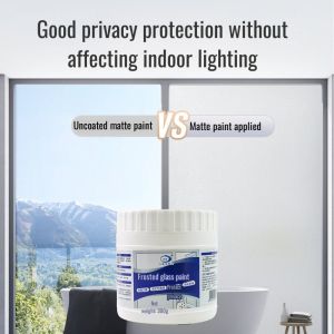Sunscreen Paint Art Paint Frosted Paint Waterproof Blackout Sunscreen Household Portable Frosted Glass Spray Paint Glass Privacy Window