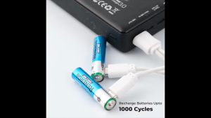 Alcatroz Renergii Li-onRechargeable 1.5V Battery AA-C 1450mAh / AAA-C 400mAh