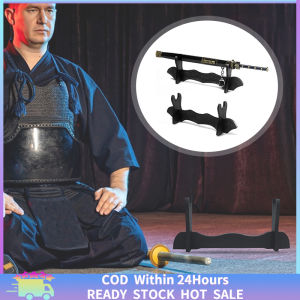 [Fast Delivery] Katana Stand Holder Sword Table Display Holder Black