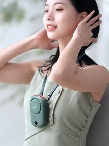 Handheld neck hanging fan USB convenient Mini fan Peminat kecil Outdoor camping sports fan USB便捷迷你挂脖小风扇