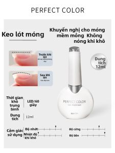 Perfect color | Bộ Dung Dịch Bóng Mờ Chống Bẩn và Cứng Có Thể Bóc Tách