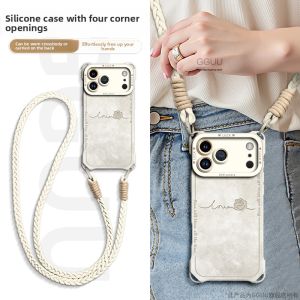GGUU | iPhone 17 Protection Case with Shoulder Strap and Lanyard
