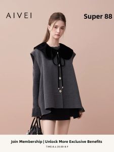 AIVEI | Autumn Japanese Cute Rich Style Wool Vest