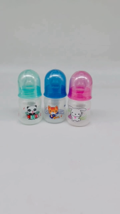 Stony Angel 2oz Baby Feeding Bottle with Cover | BPA-Free Milk Bottle with Nipple for Newborns & Infants