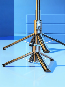CRENOV | Universal Stabilized Selfie Stick Tripod 360-Degree Rotation Bluetooth Mini Multifunction