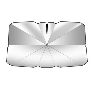 Berkenaan dengan semua kereta SSG Universal Sun shade for car 100% Sunblock & Heat Guard Car Sunshade Window Double-layer material UPF50+ windscreen sunshade 遮阳伞汽车