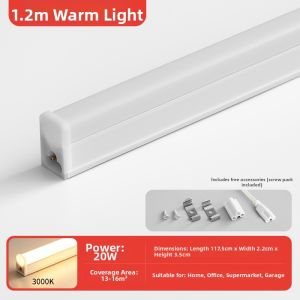 TONGZHIGUANG | Ultra Bright Energy Saving Home LED Tube Light 1.2m