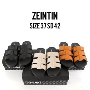Zeintin - Sandal Selop Wedges Wanita Sandal Pesta Wanita HP