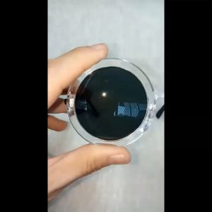 Kacamata Anak Bulat Lensa Hitam Anti Silau UV Debu Cocok Untuk Anak Cewek Cowok Gaya Korea Style Vintage Retro - KACAMATA FASHION ANAK MURAH GROSIRAN ECERAN