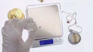 GetGadget⚙ 3KG Kitchen Scale Digital Alat Penimbang Digital Scale Mini Pocket Jewelry Scale Cooking Food Scale Stainless Steel Digital Kitchen Scale High Accuracy Precision Weight Electronic Cooking Baking Food Penimbang Timbang