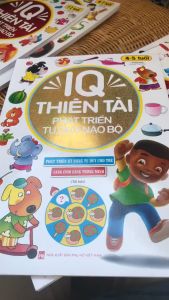 sách - IQ thiên tài phát triển tư duy não bộ 6- 7 tuổi