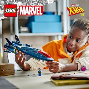 LEGO Super Heroes Marvel 76281 X-Men X-Jet (359 Pieces) Super Heroes Toys (8 Tahun+)