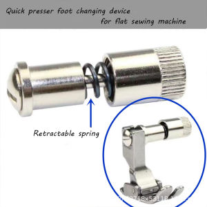 10/50Pcs Flatbed Sewing Machine Presser Foot Quick-Change Tool Sewing Machine Convenient Presser Foot Changing Device