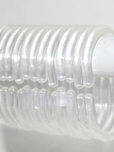 Thickened Bath Curtain Rings Bed Curtain Accessories Twisted High Transparent C Type Curtain Hooks Box Set of 12