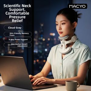 MACYO | Adjustable Breathable Anti-Look-Down Neck Support