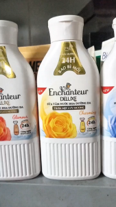 Sữa Tắm Enchanteur Deluxe 180g – Hương Nước Hoa Pháp Dưỡng Da Mịn Màng
