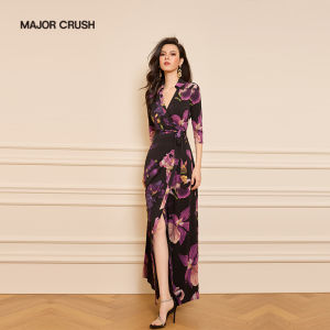 Elegant French Style Slim Fit Wrap Dress