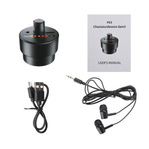 Aideepen | F03 High-Sensitivity Pipe Leak Locator Water Pipe/Underfloor Heating Acoustic Source Strength Receiver Detector Type C Interface