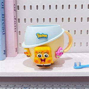 Cốc Đựng Kem Đánh Răng Chống Rơi Dày Dặn Dễ Thương Cho Trẻ Em Cốc Đựng Đồ Vệ Sinh Răng Miệng Dùng Tại Nhà Ký Túc Xá Học Sinh