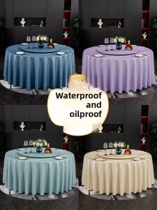 WANGSHIHUAYI | Luxury Waterproof Oil-Resistant Tablecloth for Home and Restaurant