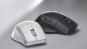 Dual Mode Ergonomic Silent Wireless Mouse NexusClick Finger Drag 3 Million Clicks Custom Programmable Buttons Durable Battery Of
