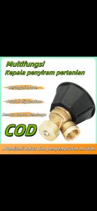 Nozzle Sprayer Tekanan Tinggi Pertanian/Nosel Sprayer / Penyiraman Taman Mist Sprayer Nozzle -TK018
