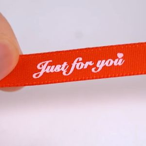 1CM Just For You Ribbon Riben Reben Ribben Satin Organza Gift Flower Bouquet Decoration Birthday Wrapping Paper Decor Home Living Room Studio Photos Photo Wedding Surprise Roman Romantic Anniversary Lovely Convocation Bunga Hiasan Dekorasi Rumah