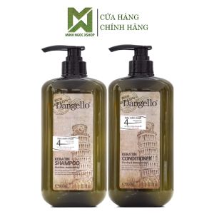 Dầu gội xả phục hồi siêu mượt Dangello Keratin 800ML