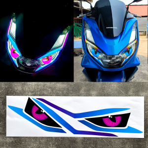 TTqp Headlight Stickers for The 2021-2024 Honda PCX160 PCX 160 Model Perfect Fit Easy To Install Vibrant Colors UV-resistant and Lasting for 3 Years