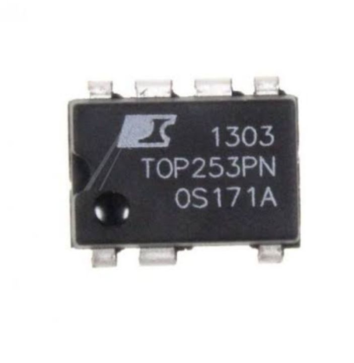 5 Pezzi Regolatori Di Commutazione TOP253PN – Circuito Integrato PDIP-7C – Chips Gate